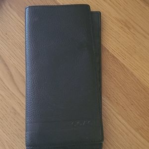 Mens coach long wallet